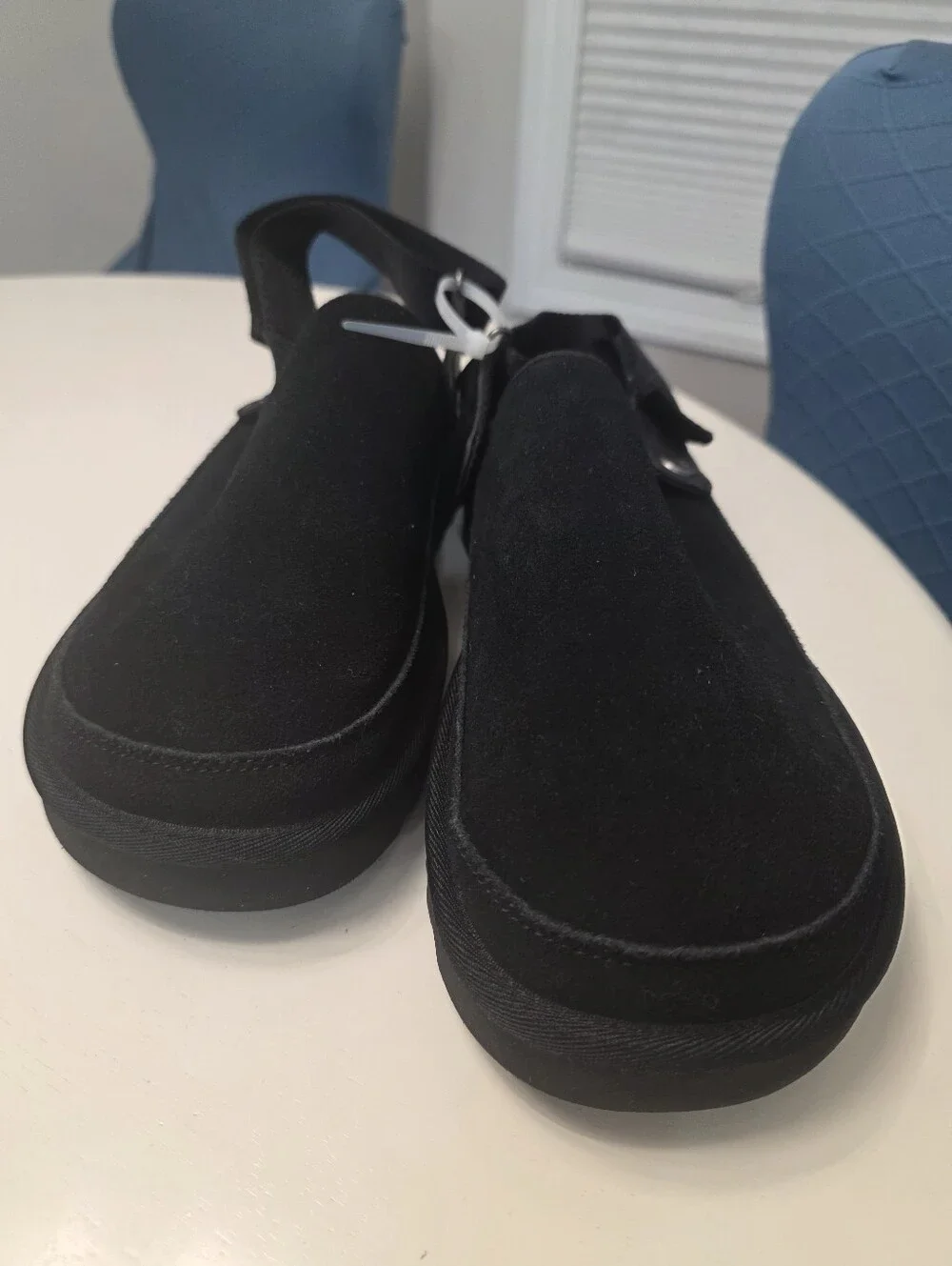 UGG Goldencoast Clog Men's Size 12 Sandal Black Suede M/1142172